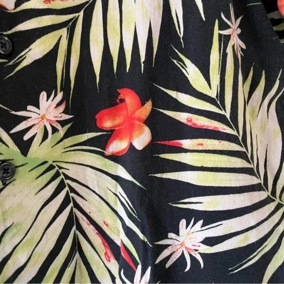 Vans | Black Daintree Hawaiian Short Sleeve Classic Fit Button Down Shirt, Small - Picture 5 of 8